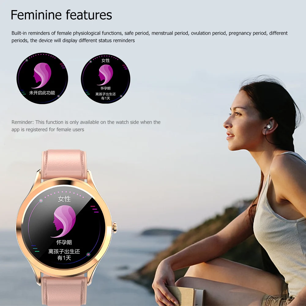 

MK10 New Smart Watch 1.28 Inches Step Counter Heart Rate Blood Pressure Exercise Waterproof Smartwatch Sport Fitness Bracelet