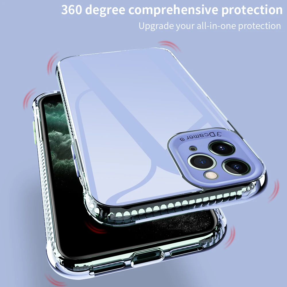 Luxury Phone Cases For iPhone 11 Pro Max Silicone Ultra Thin Soft Back Cover Se 2020 XS X 8 7 Plus coque fundas | Мобильные телефоны