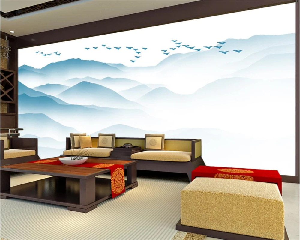 Большие пользовательские обои beibehang Новая китайская художественная концепция |