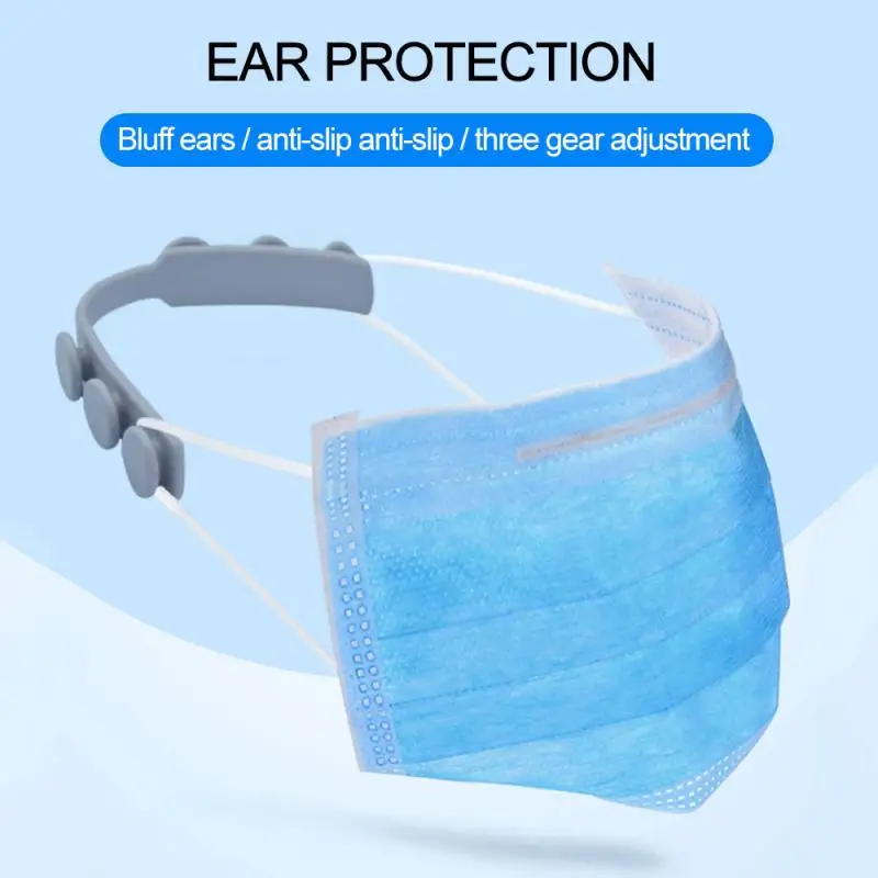 

Mask Extension Buckle Earmuffle Artifact Mask Rope Silica Gel Adjustable Anti-slip Eco-friendly Mask Hooks Masks Accessories