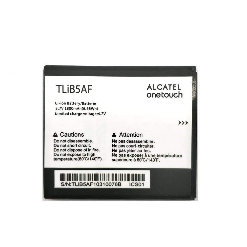 Новый 1800 мА/ч TLiB5AF литий ионная аккумуляторная батарея для Alcatel One Touch 997D OT 997 OT997