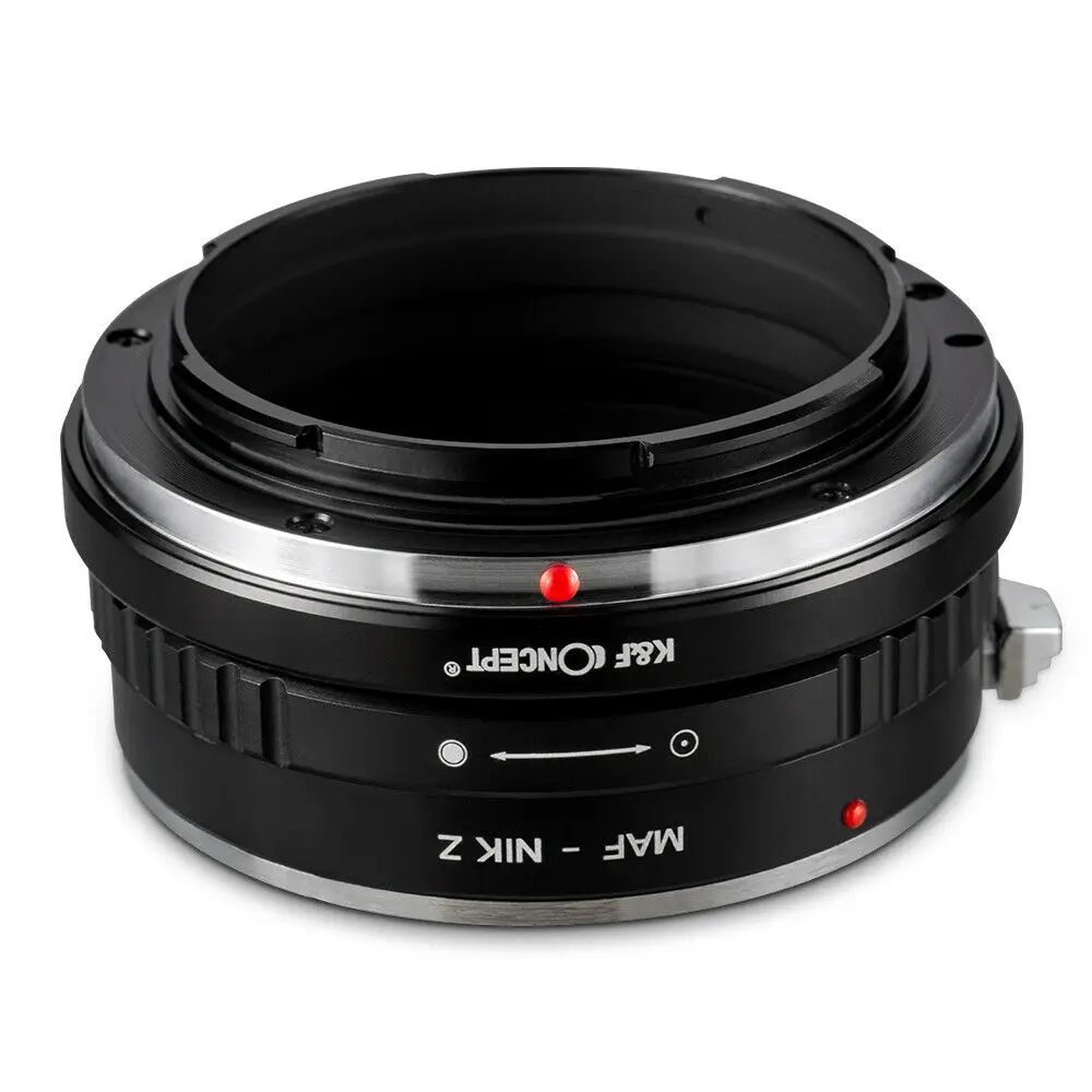 Новый K & F Concept адаптер для объектива Minolta AF MAF камеры Nikon Z6 Z7 Z50 Бесплатная доставка