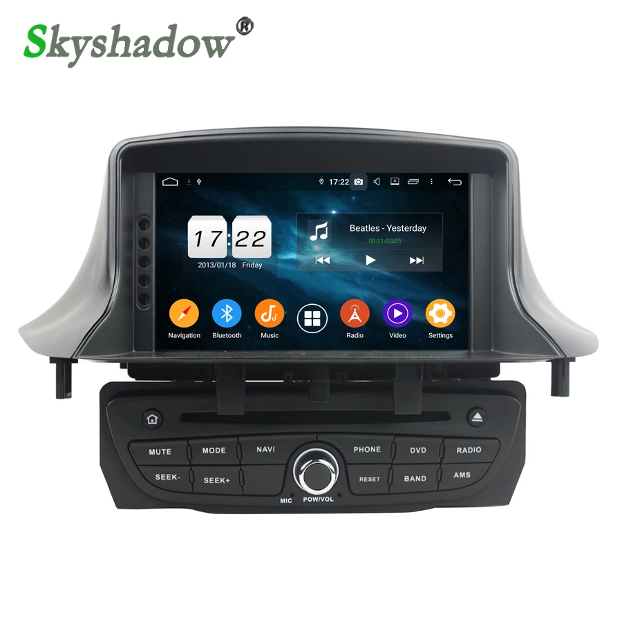 DSP IPS Android 10 4 Гб + 32 ГБ Восьмиядерный автомобильный DVD радио плеер GPS карта wifi Bluetooth 5 0