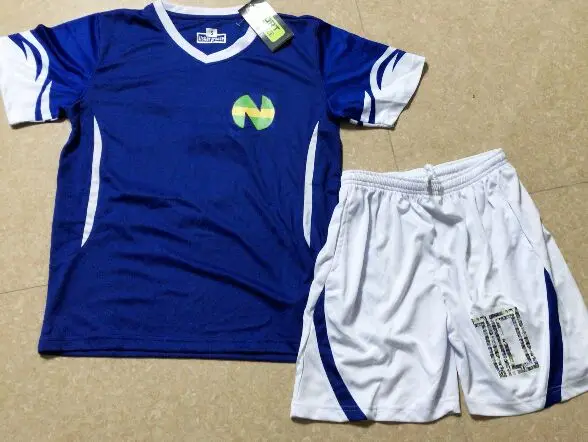 Азиатские размеры, для детей, для мужчин, Camiseta atom Maillots de Foot Enfant equipe de французский Оливер атом капитан Tsubasa майки