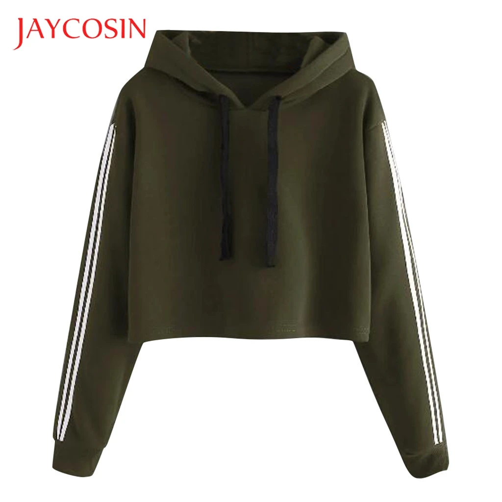 Толстовки JAYCOSIN свитер женская рубашка на шнуровке с длинным рукавом и кулиской