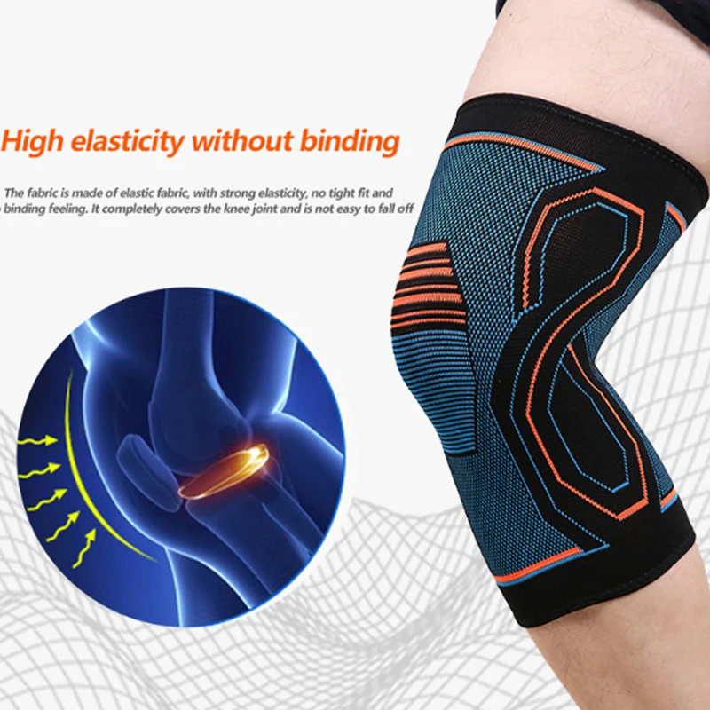 Уличные спортивные вязаные наколенники для мужчин и женщин занятий бадминтоном