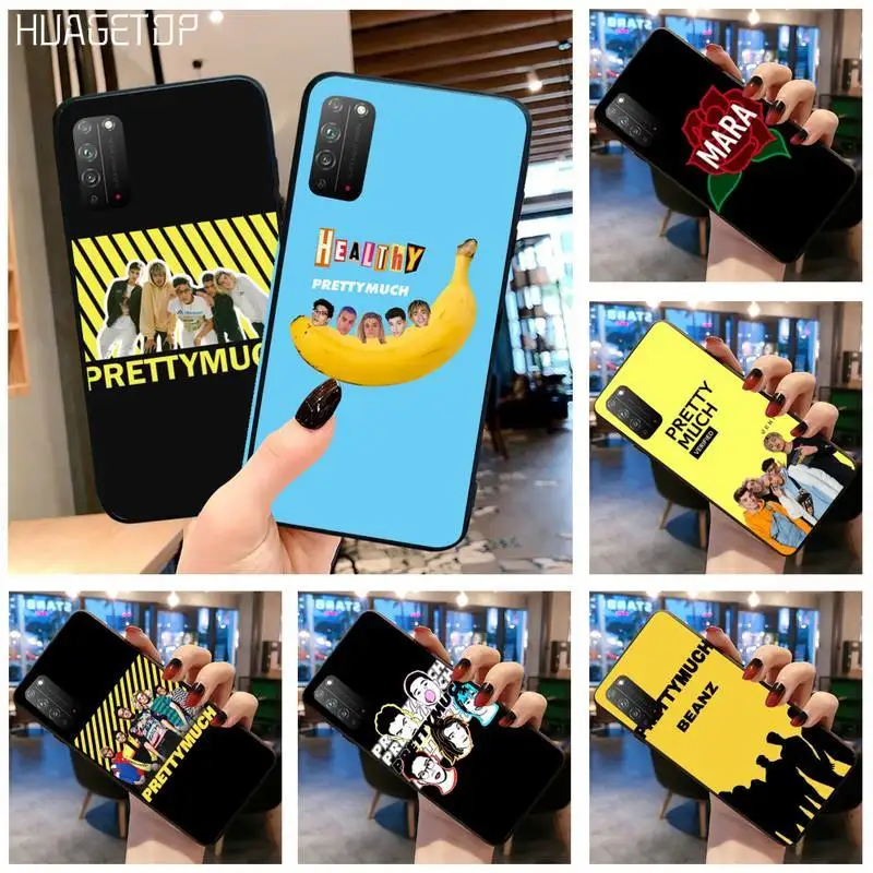 

HUAGETOP prettymuch Cool Luxury Phone Case for Huawei Honor 30 20 10 9 8 8x 8c v30 Lite view pro
