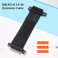 pci e pci express 3 0 4x extension cable for 1u2u chassis installation 64p pcie riser card shielded converter cord