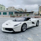 Модель автомобиля Bburago LAFerrari Ferrari 1:24, модель из литого металлического сплава, детская игрушка, подарок для парня, коллекция автомобиля из искусственного сплава