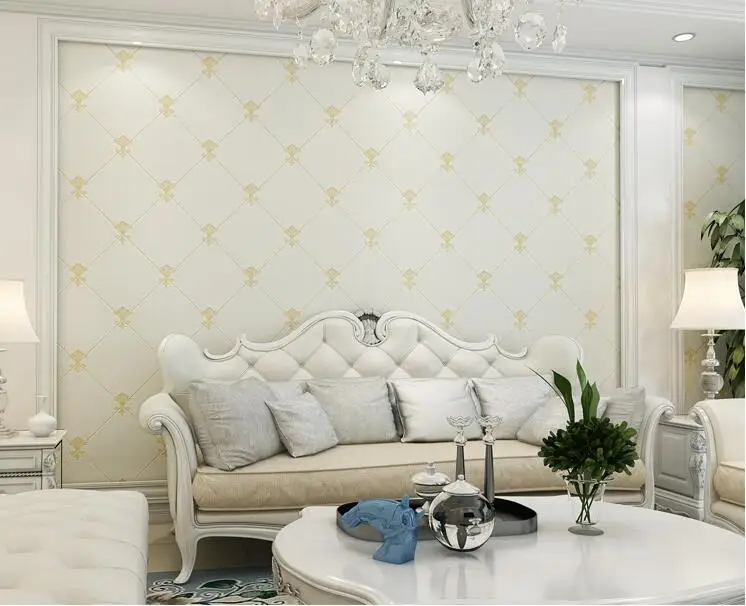 beibehang Modern minimalist plain fashion non-woven self-adhesive wallpaper bedroom living room TV background wall self-adhesive