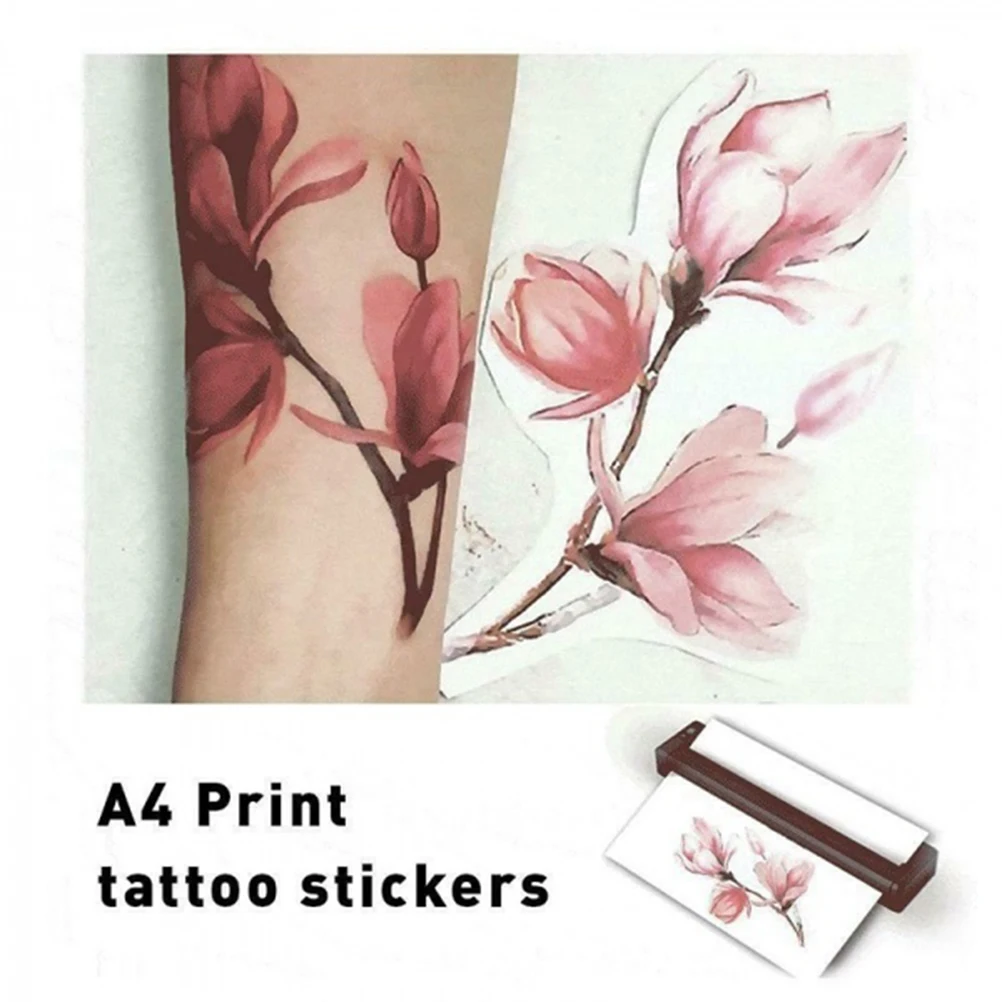 A4 Temporary Tattoo DIY Printing Paper Transfer Decal Papers for Inkjet Printer