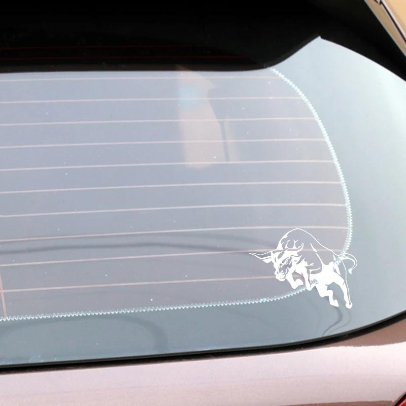 Крепкий бампер YJZT 16 6 см х 12 3 креативное украшение черная/серебряная Наклейка