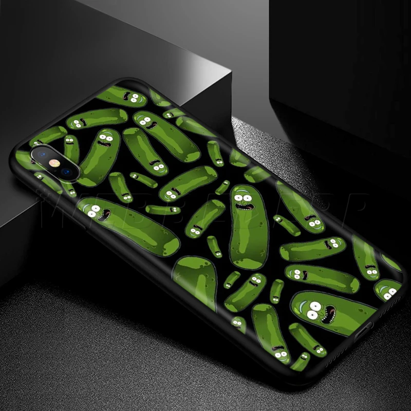 Чехол Webbedepp Ricky Morty Art для Apple iPhone 11 Pro XS Max XR X 8 7 6 6S Plus 5 5S SE