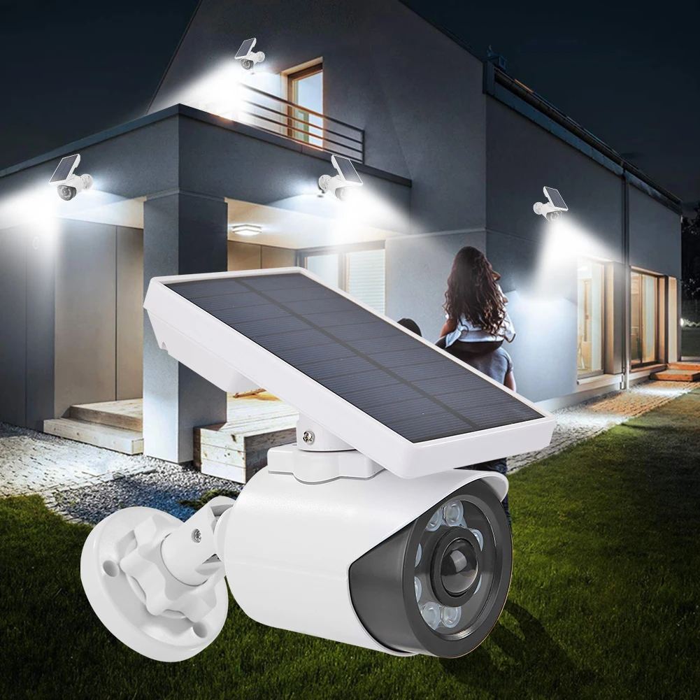 

Simulation Camera Solar Light 3 Modes Outdoor LED Motion Sensor Waterproof Lamp for Household Outdoor Courtyard Ornament