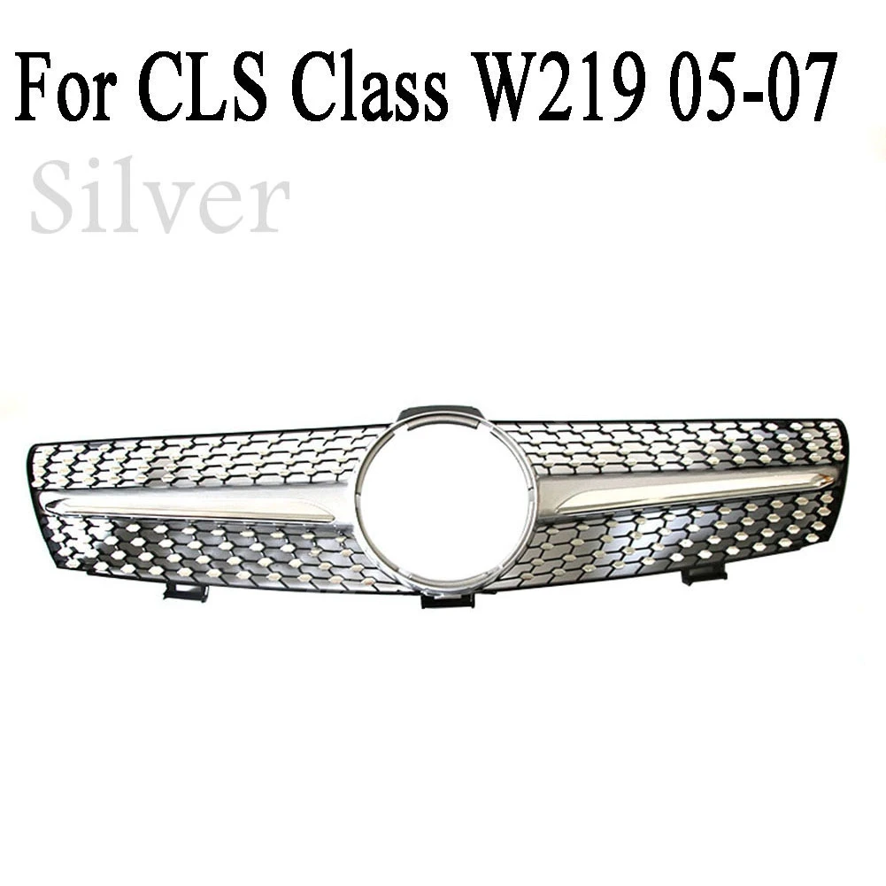 Передняя решетка бампера для автомобилей Mercedes Benz W219 CLS Class 2005 2006 2007 Diamond |