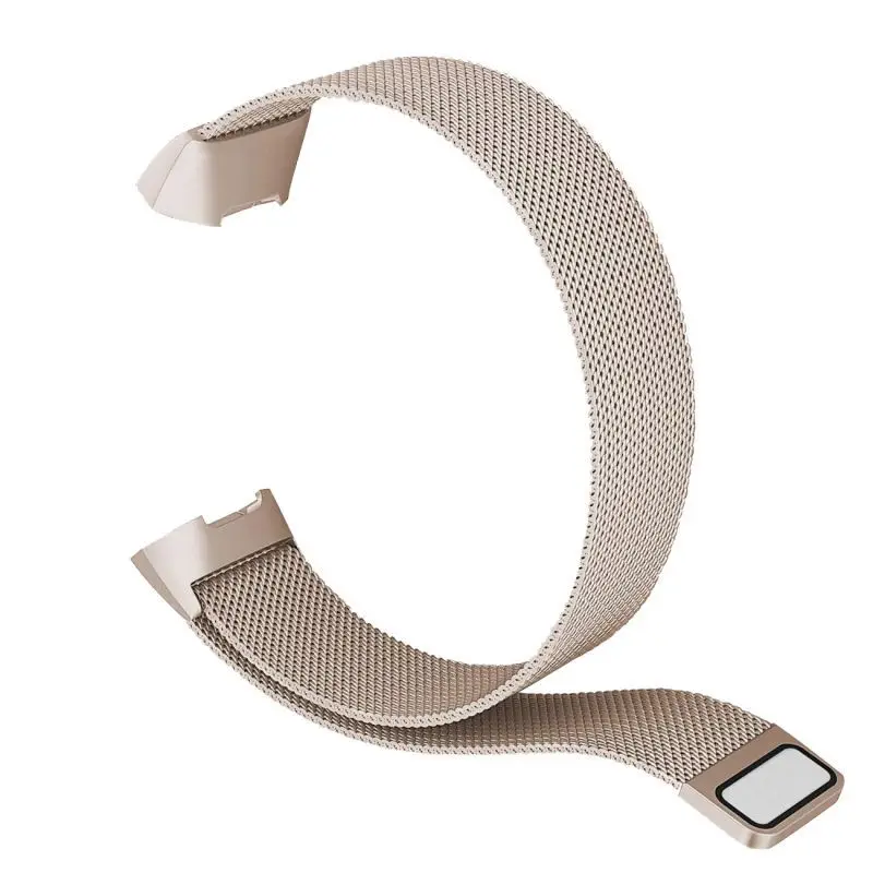 9 цветов для Fitbit charge 3 фитнес-браслет магнитный с миланским плетением браслет из нержавеющей стали сменные полосы для charge3 ремешок