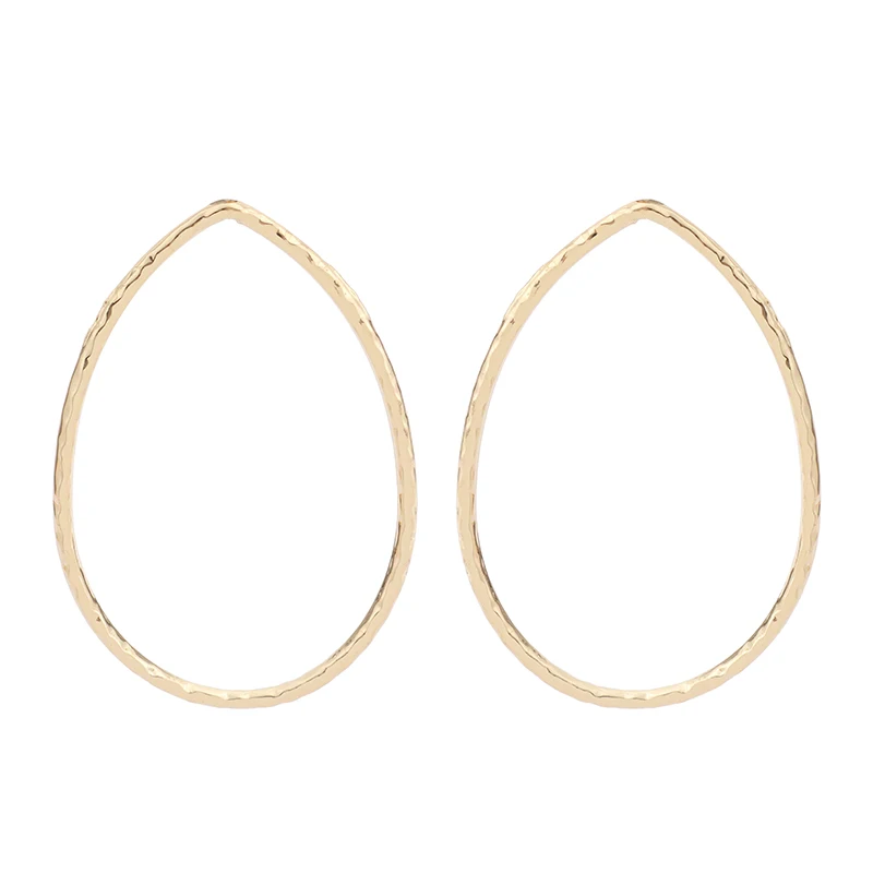 ZXZ 10 шт. золотистые подвески в форме капли воды для изготовления ювелирных