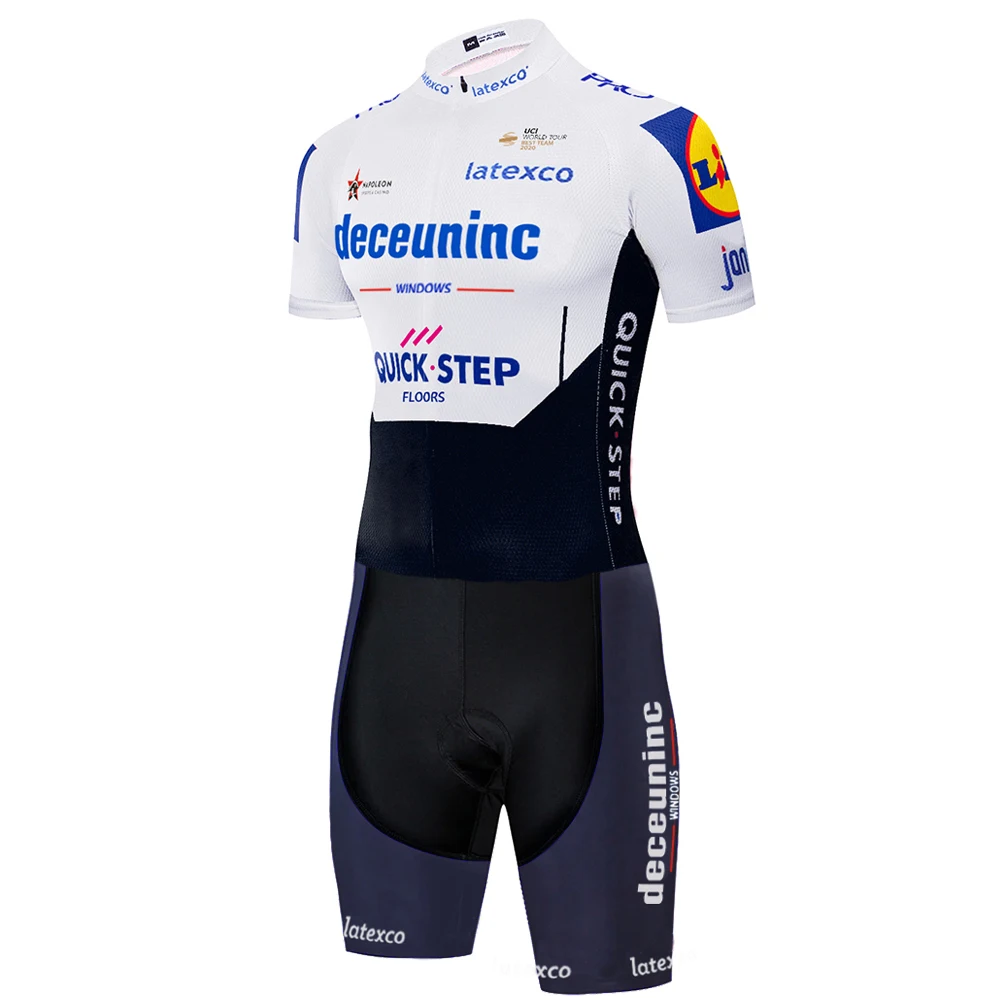 Велосипедный комбинезон quick step 2020 велосипедная одежда цельный триатлон боди для