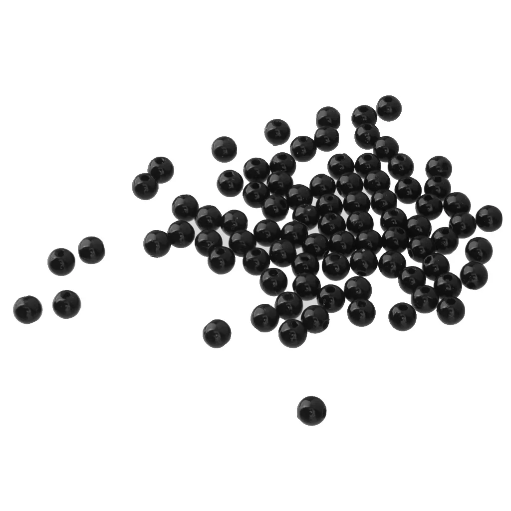 100 шт. бусины из акрила и жемчуга 4 мм|Бусины| |