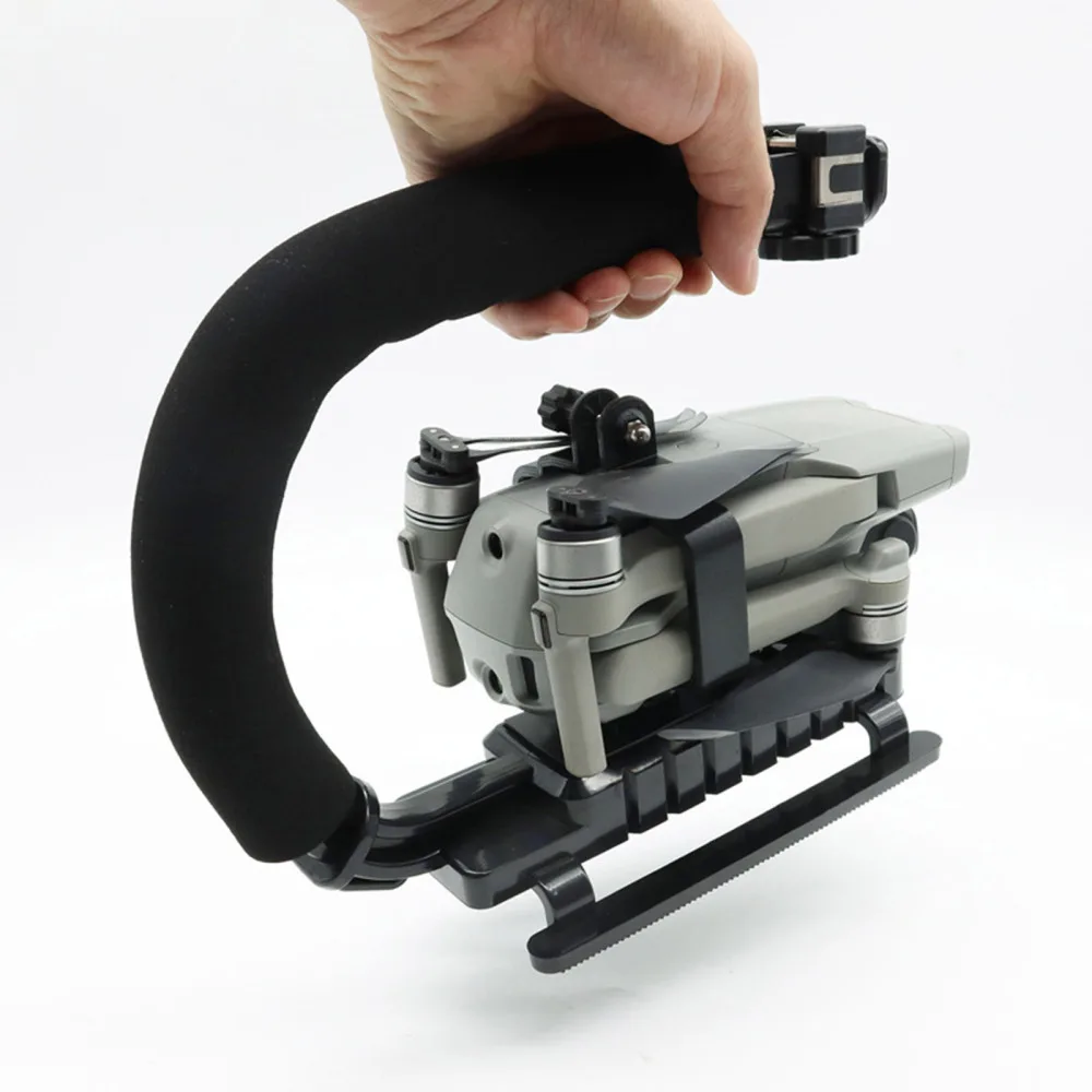 Drone Handheld Shooting Bracket Gimbal Stabilizer Grip Handle for MAVIC AIR2/2S /MAVIC PRO/ MAVIC 2/ MAVIC 3