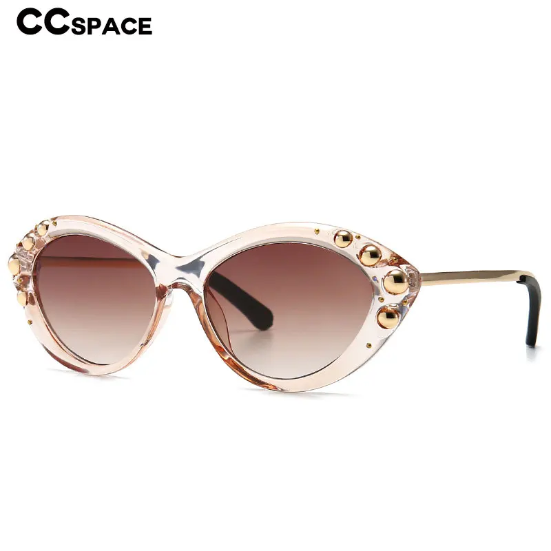 46181 кошачий глаз заклепки роскошные солнцезащитные очки для мужчин и женщин