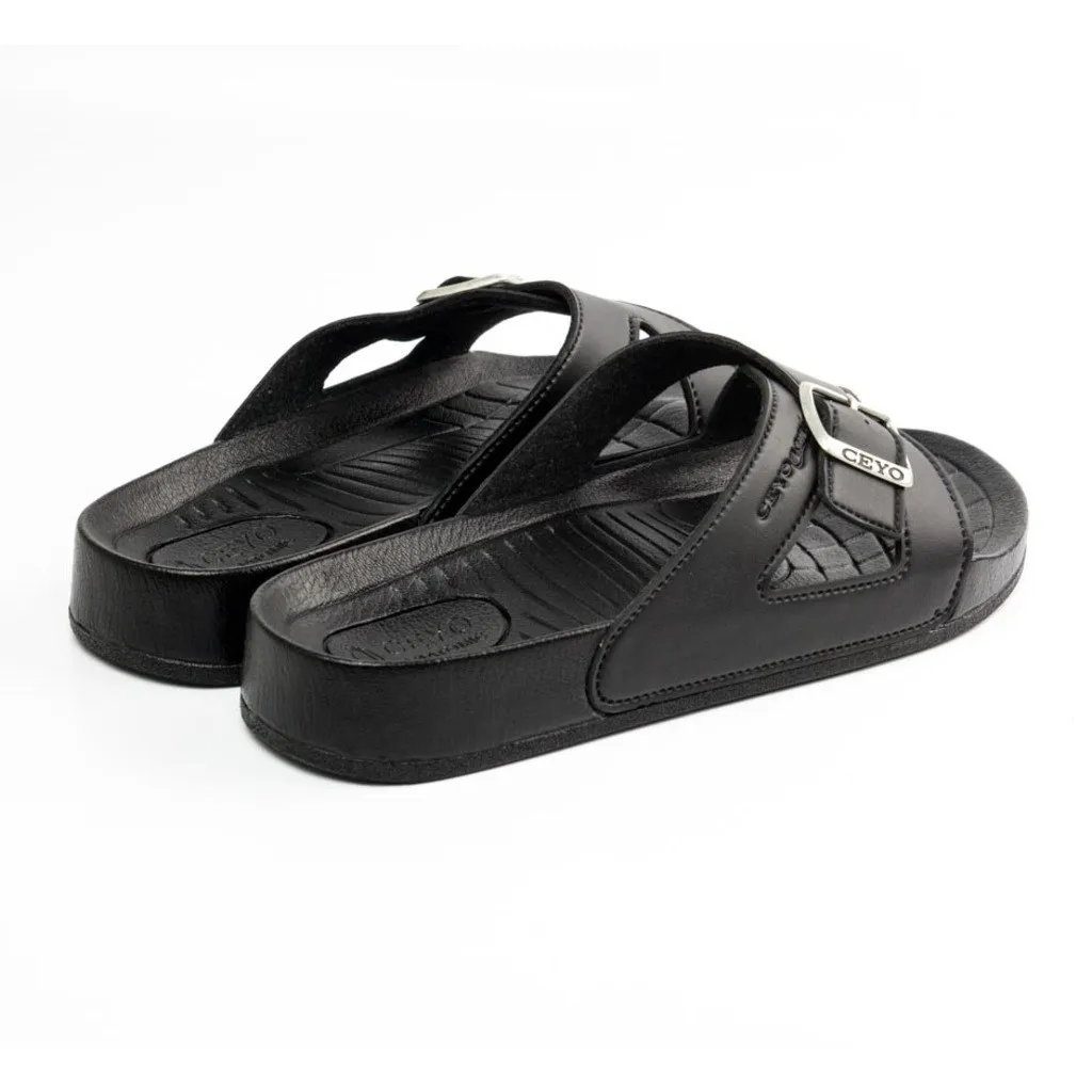 Ceyo Bermuda-M Buckled Orthopedic Men Slippers
