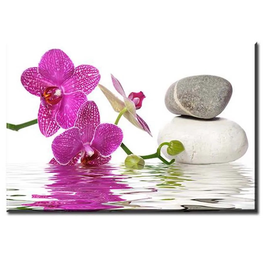 Набор для алмазной вышивки Орхидея сделай сам квадратная круглая мозаика с