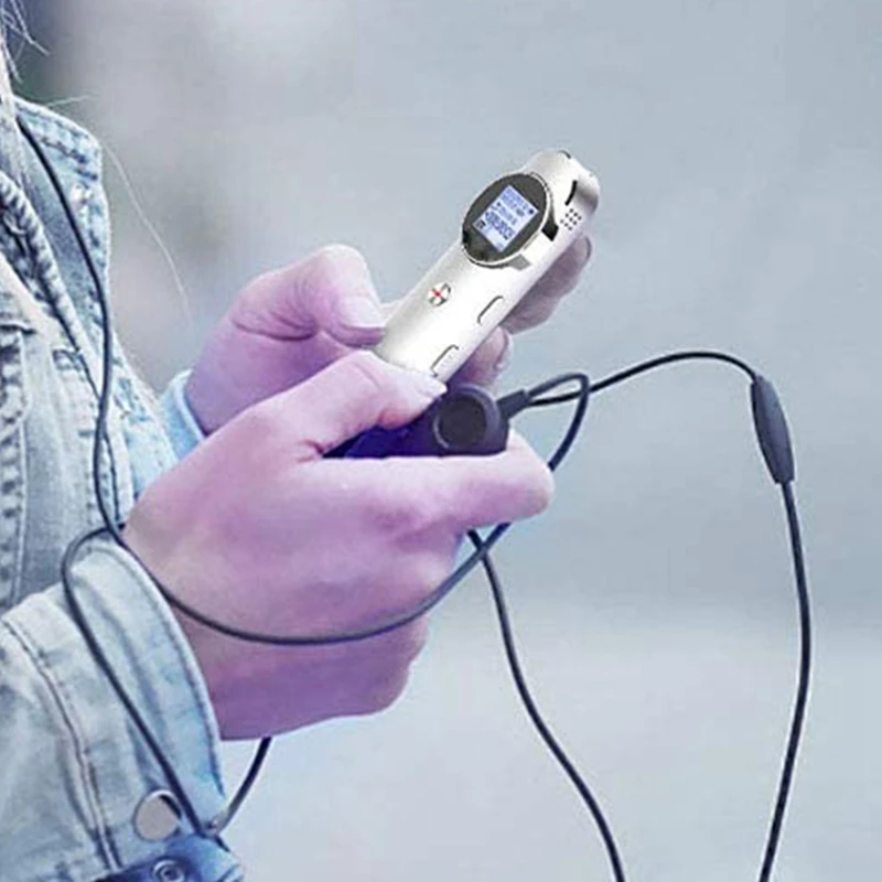 Записывающее устройство записывающее активируемое голосом цифровое перо 8 ГБ