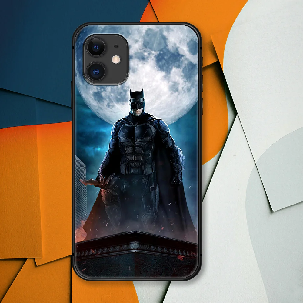 

Batmans Bruce Wayne Phone Case For IPhone 4 4s 5 5S SE 5C 6 6S 7 8 Plus X XS XR 11 12 Mini Pro Max 2020 black Coque 3D Back