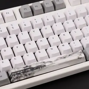 113 клавишных чернил, ландшафтный Keycap OEM PBT, механическая клавиатура с 5 поверхностями