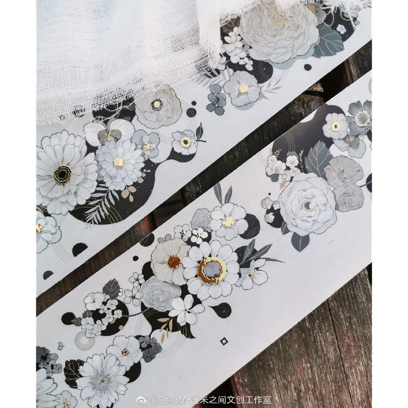 

1 Loop Washi Tape 6.5 X 72cm Vintage Flower