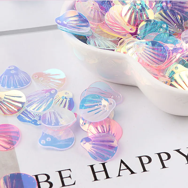 Новое поступление 13 мм морская раковина искусственная прозрачная кристальная