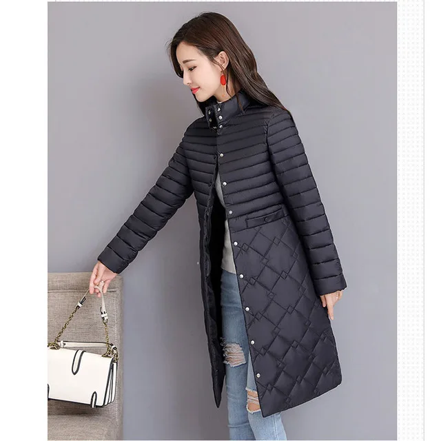 2019 Parkas Female Women Winter Coat Thickening Cotton Jacket Parkas for Women Winter Long Thick Warm Cotton Outwear