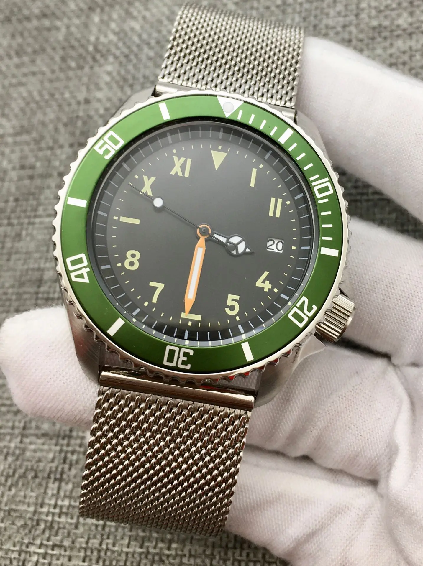 

Мужские механические часы sk007 в стиле ретро, 42 мм