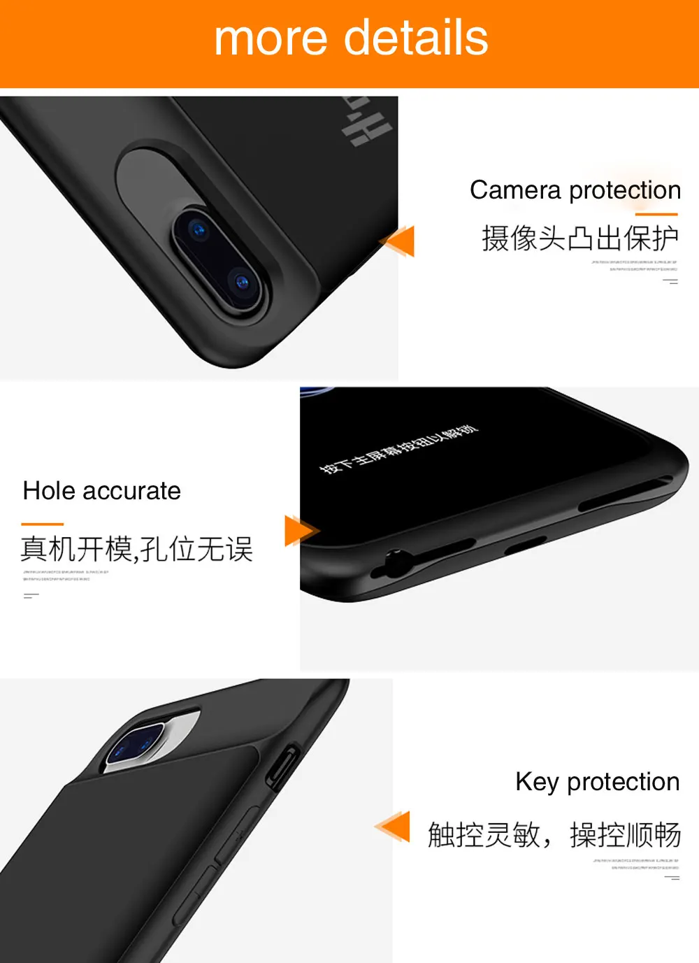 Чехол для зарядки аккумулятора для iPhone 6, 6s, 7, 8 Plus, 5000/7000 мАч, запасное зарядное устройство, чехол, чехол, внешний аккумулятор, Ультратонкий чехол