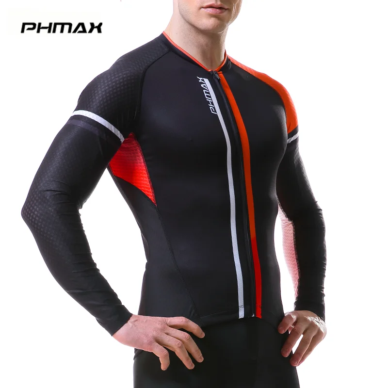 PHMAX Мужская одежда для велоспорта с длинным рукавом MTB|Майки велоспорта| |