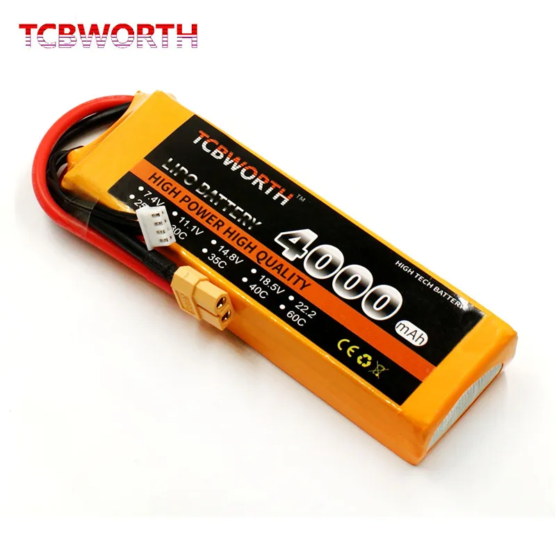 3S батареи 11,1 V 4000mAh 25C 35C 60C RC игрушки LiPo батарея для RC самолет вертолет Квадрокоптер для автомобиля, самолета RC части 4A AKKU
