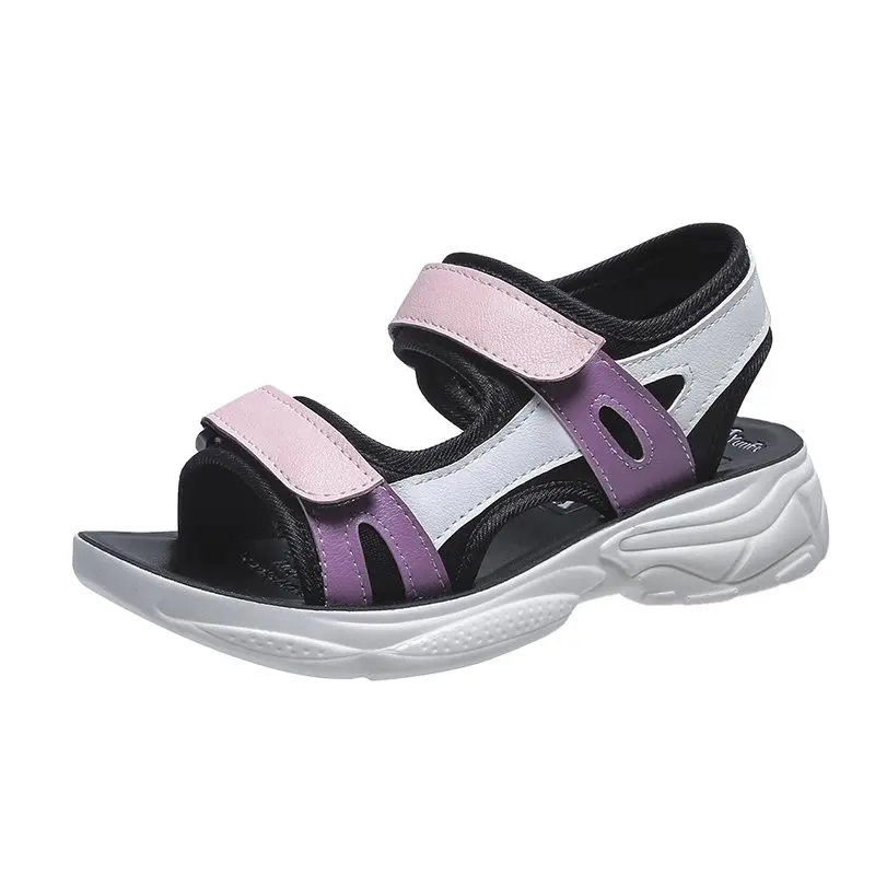 

Women Platform Sandals Female Summer 2021 Women Buckle Strap Beach Shoes Ladies Wedge Comfortable Casual Shoe Platform Sandalias
