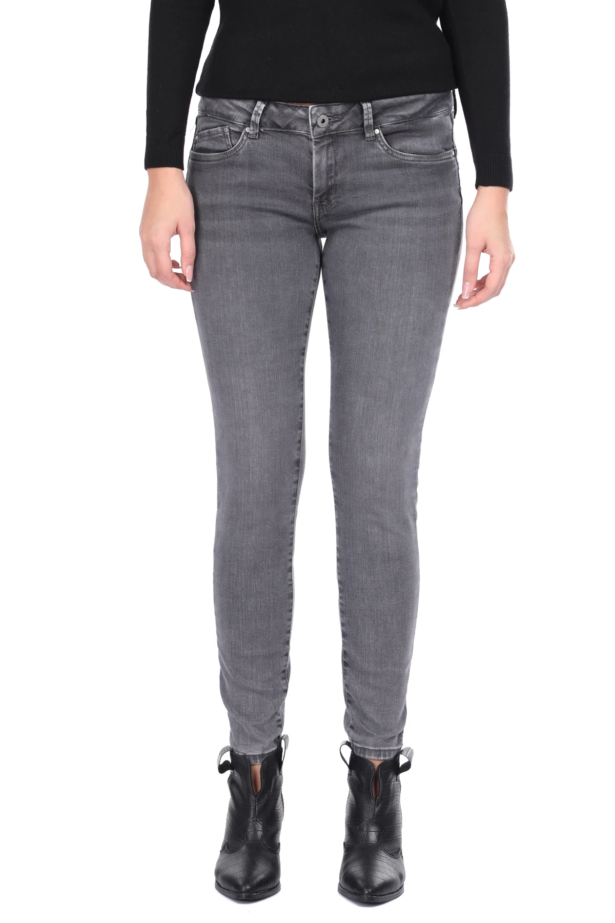 

Slim Fit Gray Women Jean Pants