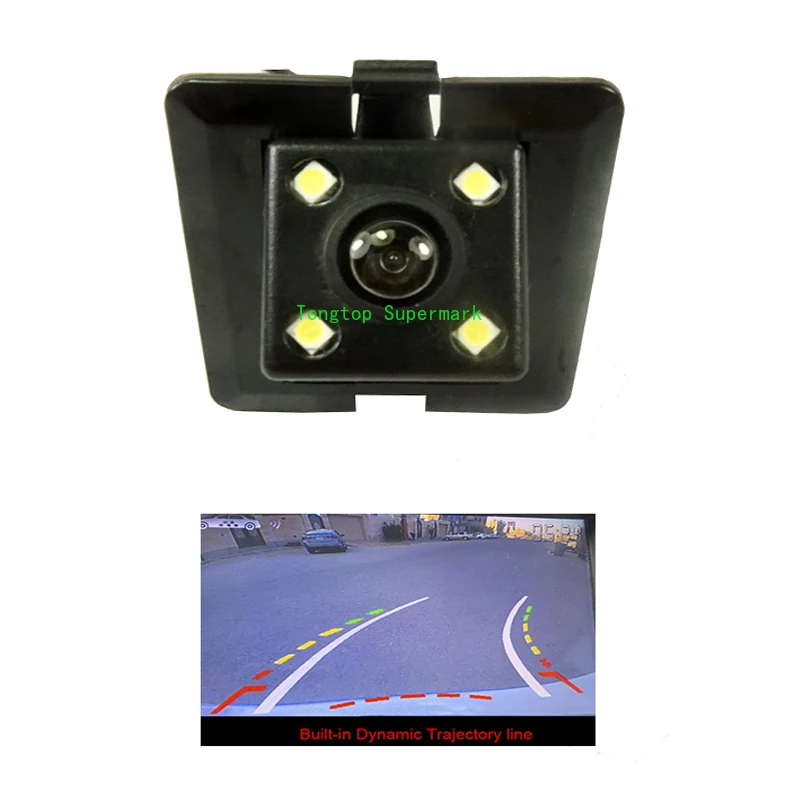 Умная Автомобильная камера заднего вида CCD 600Line с динамической траекторией и