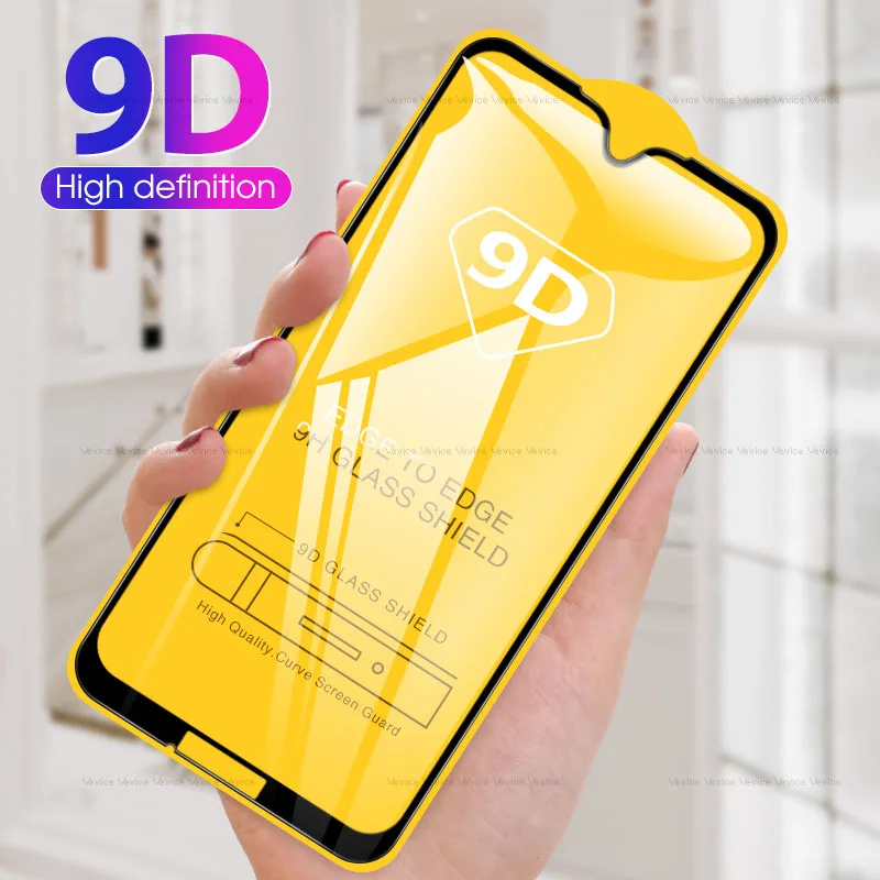 9D закаленное стекло для Motorola Moto G7 Plus G7Play power P30 Note Play One полная клейкая Обложка