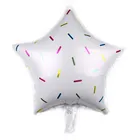 5 шт 18 дюймов конфеты пятиконечная звезда воздушный шар печать пятиконечная звезда алюминиевые Фоли воздушные шары для украшения вечеринок Поставки