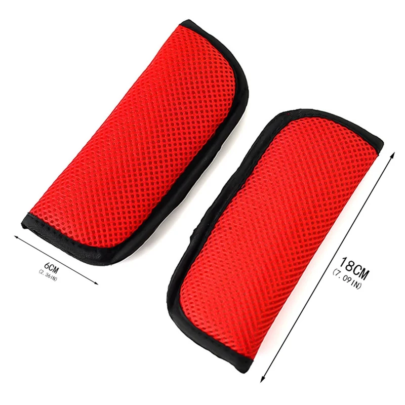 

1 Pair Car Child Safety Seat Belt Cover With Shoulder Pad Safety Belt Shoulder Strap Cover Car Accessories