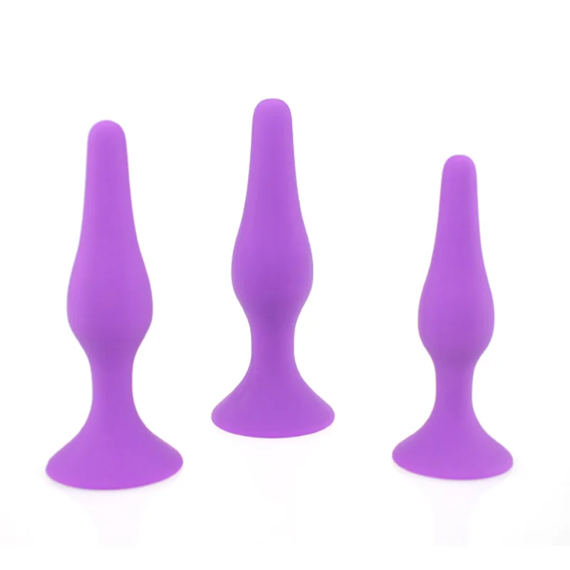 S/M/L/XL удобные силиконовые Анальная пробка всасывающие бусины чашка Анальный