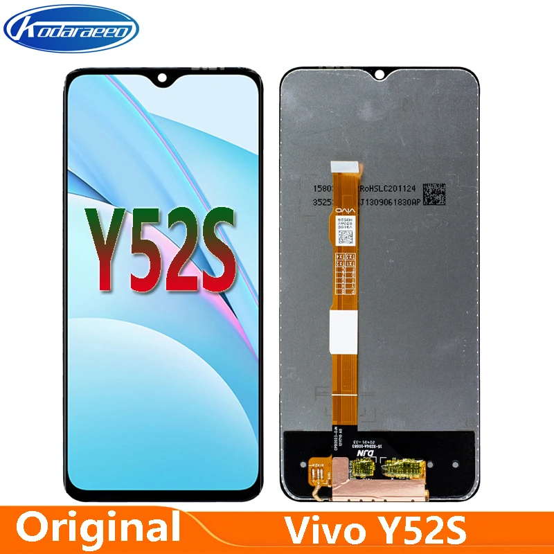 

6.58" Original Display For VIVO Y52S V2057A LCD Display Touch Screen Digitizer Glass Accessories