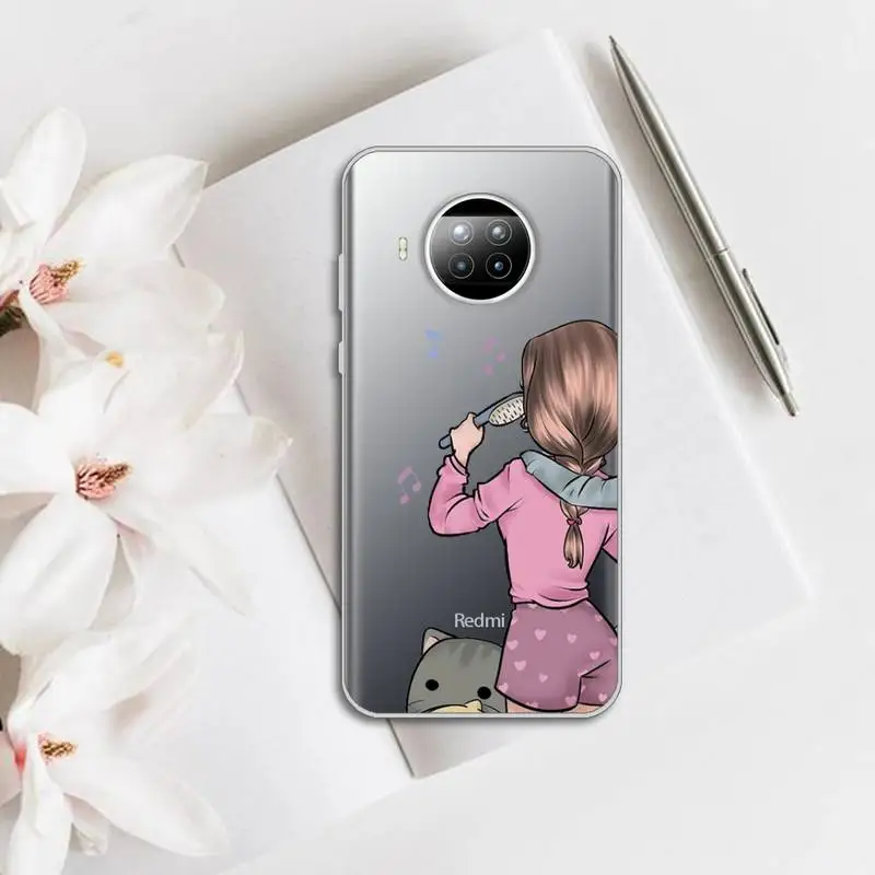 

Bff Best Friends Forever Phone Case Transparent for Xiaomi mi Redmi note 10 t 8 9 pro lite 11 Samsung S 8 9 10 20 plus ultra