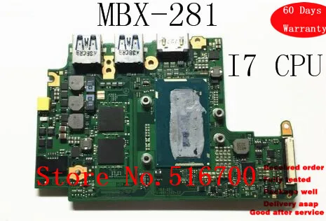 Материнская плата для Sony SVD13 SVD132 Series MBX 281 процессор i7 полностью