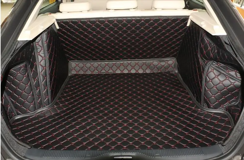

Non Slip Special Car Trunk Mats for Skoda Octavia Sedan Durable Waterproof Boot Carpets