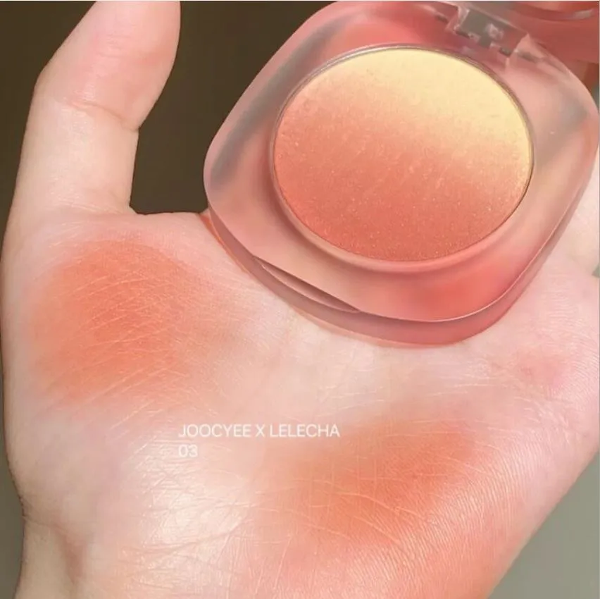 

JC/Joocyee X LELECHA Gradient Face Blush 3 Colors Authentic Nude Natural Face Makeup Long-lasting Waterproof Blusher Brightening