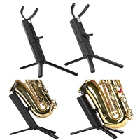 2020 brand new adjustable tripod tenor alto sax stand support rack music instrument wind tube horn metal rack parts accessories